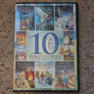 10 Bible Stories For The Whole Family dvd Christian videos HOMESCHOOL Lessons